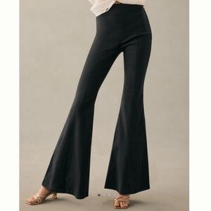 Anthropologie Maeve slim Trumpet flare pants magic fabric
